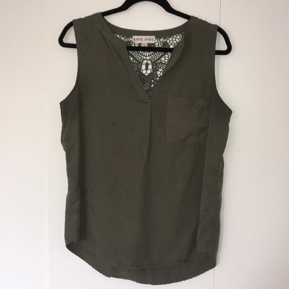 Knox Rose Lace-back Tank